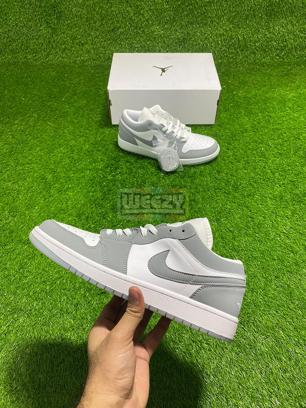 Jordan 1 Low (Wolf Grey) (Premium Quality) buy online Pakistan - Weeby Shoes