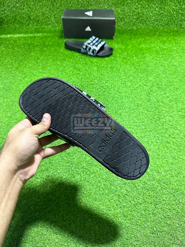 Adidas Stripes Slides (Camo Grey) (Extra Soft) buy online Pakistan - Weeby Shoes