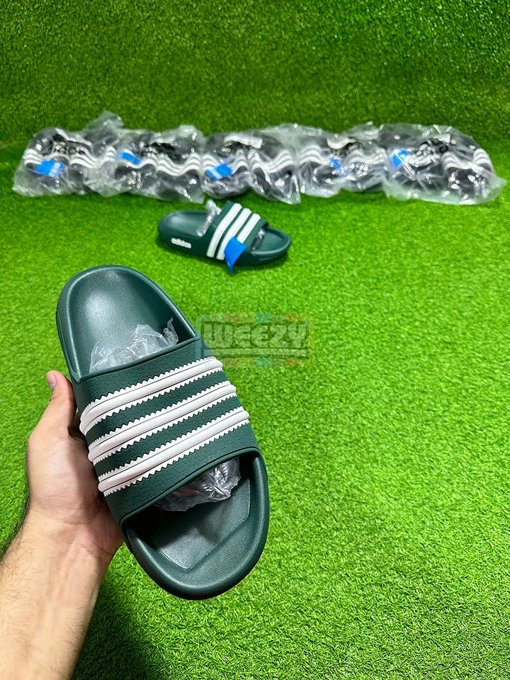 Adidas Stripes Slides (Gr) (Super Comfortable) buy online Pakistan - Weeby Shoes