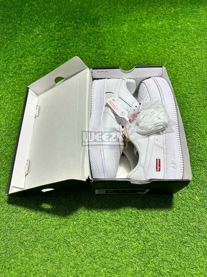 Air Force 1 x Supreme (White) (Premium Quality) buy online Pakistan - Weeby Shoes