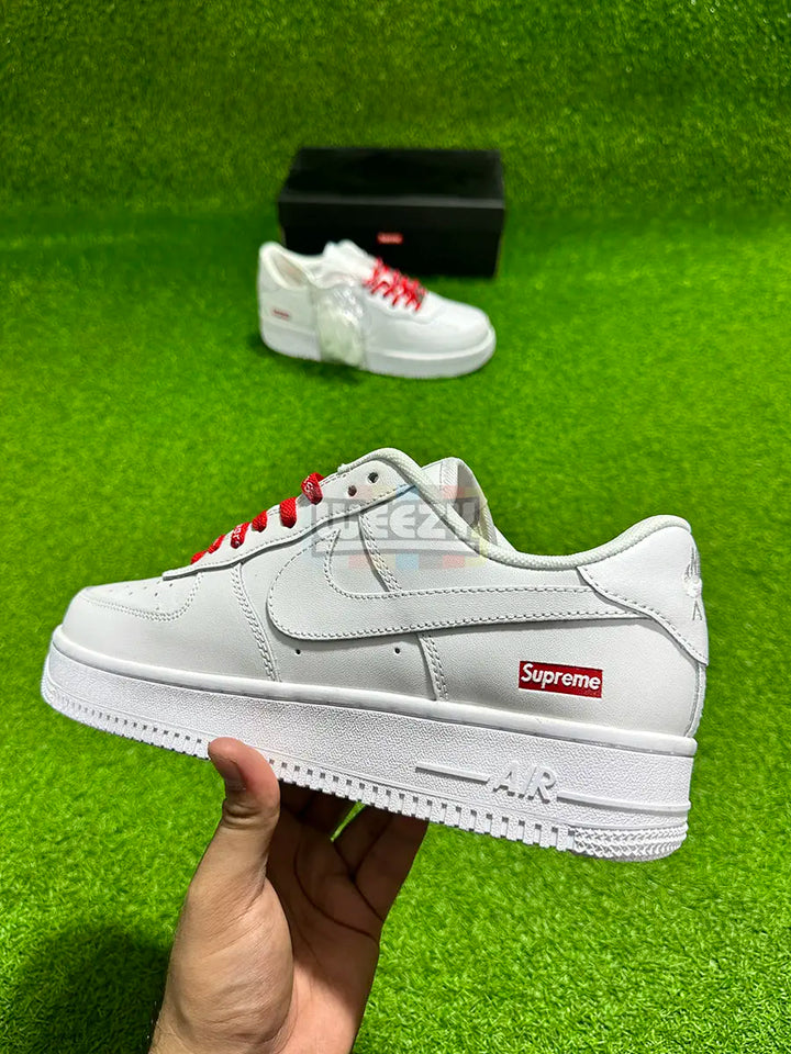 Air Force 1 x Supreme (White) (Premium Quality) buy online Pakistan - Weeby Shoes