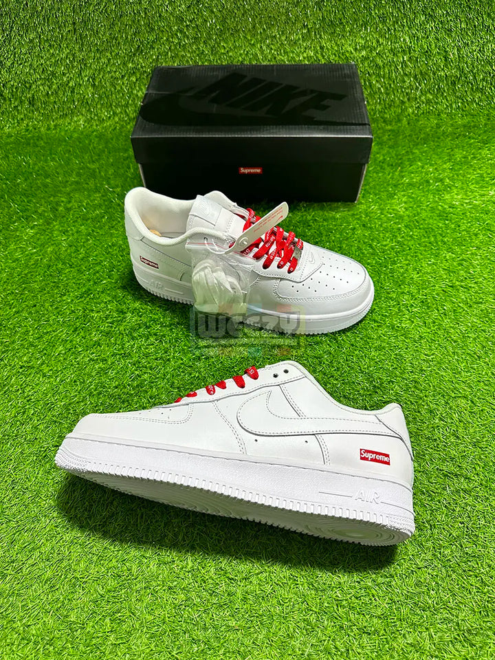 Air Force 1 x Supreme (White) (Premium Quality) buy online Pakistan - Weeby Shoes