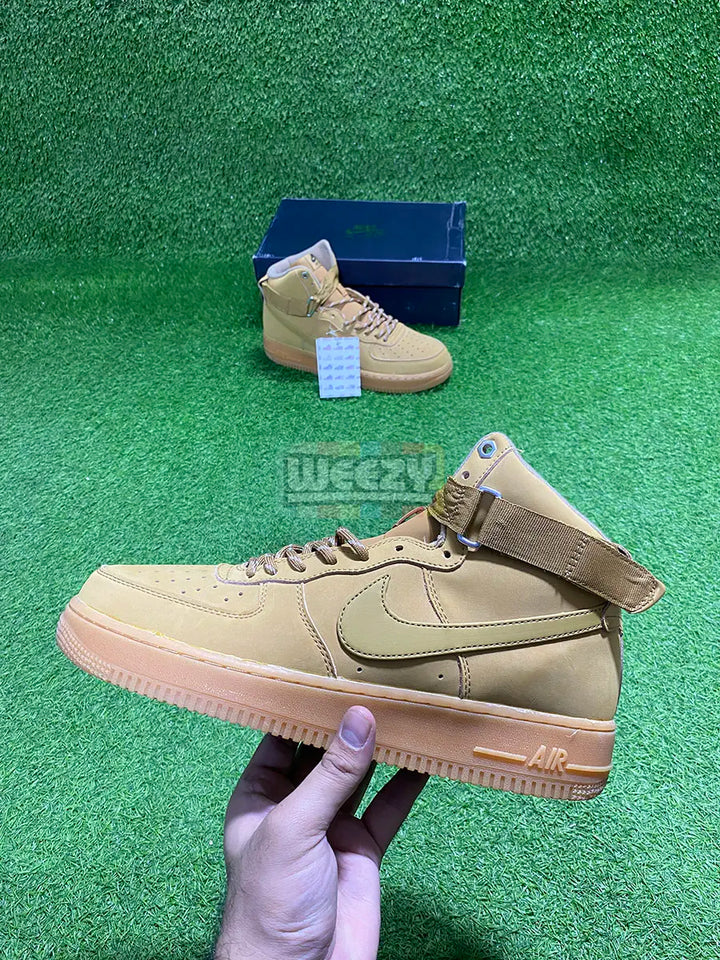 Air Force (Mid) (Wheat) (Suede Edition) (Original Quality 1:1) buy online Pakistan - Weeby Shoes