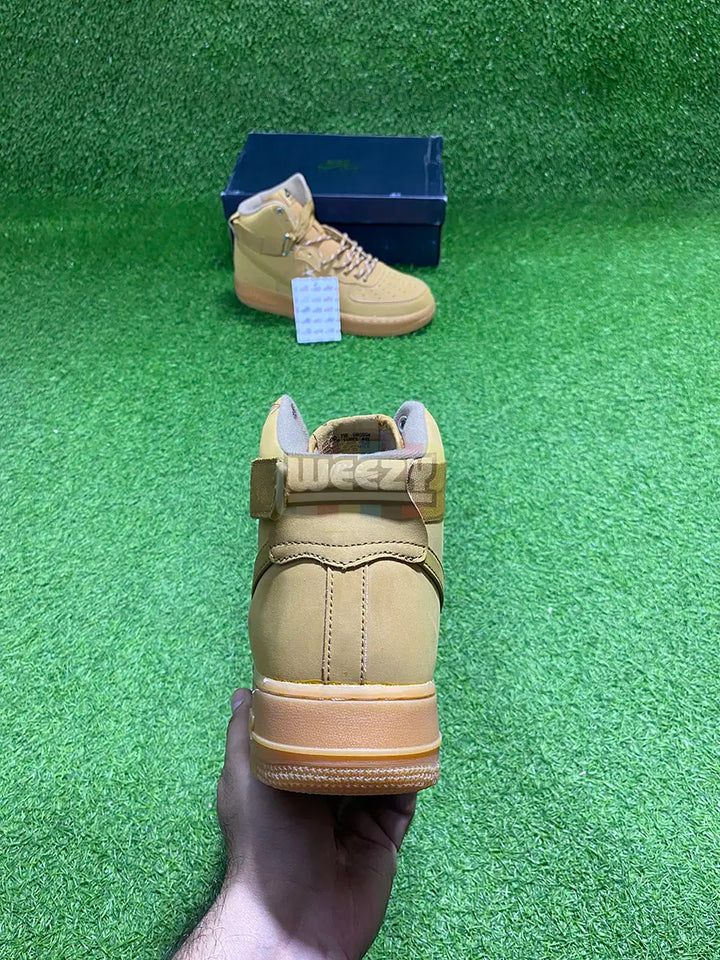 Air Force (Mid) (Wheat) (Suede Edition) (Original Quality 1:1) buy online Pakistan - Weeby Shoes