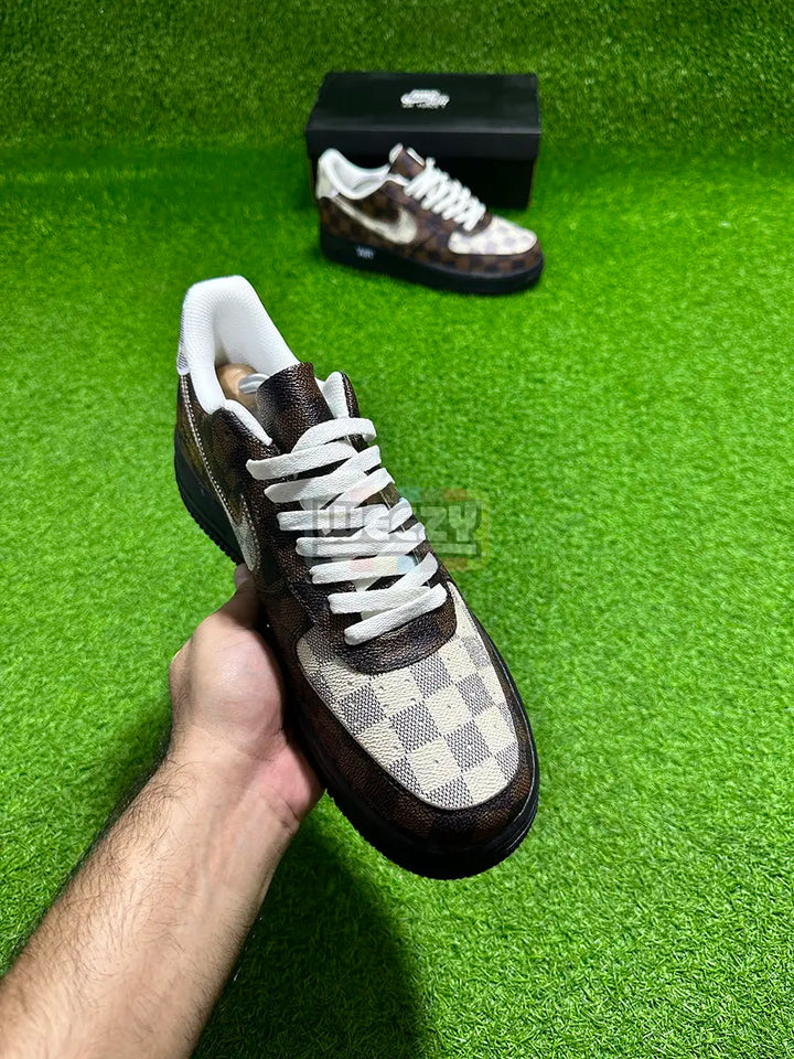 Air Force x LV (Brown/W) (Original Quality 1:1) buy online Pakistan - Weeby Shoes