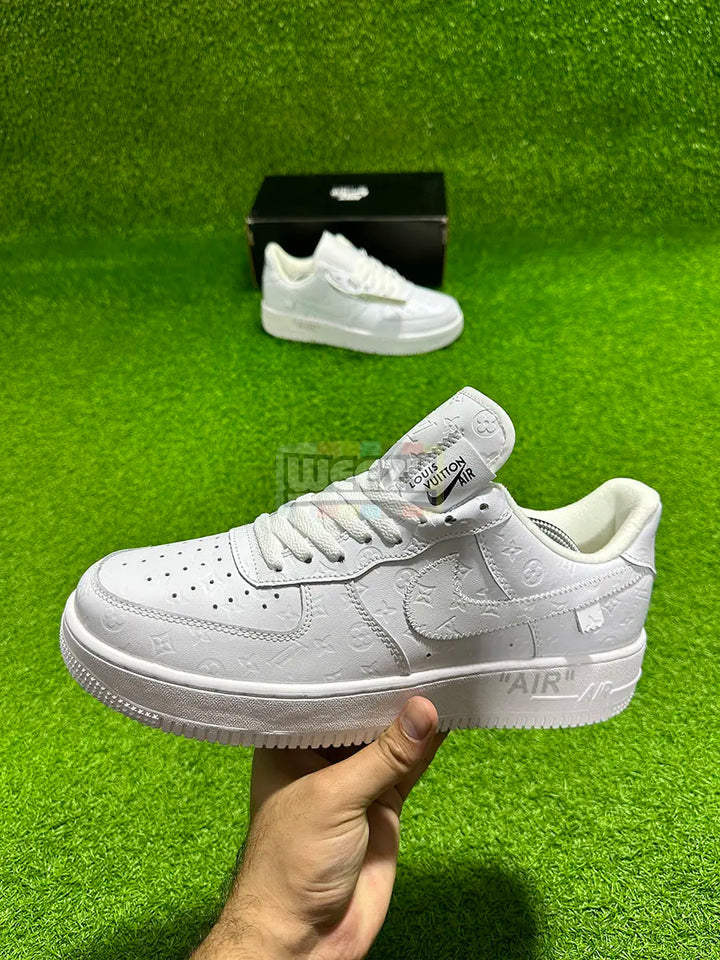 Air Force x LV (White/S) (Premium Quality) buy online Pakistan - Weeby Shoes