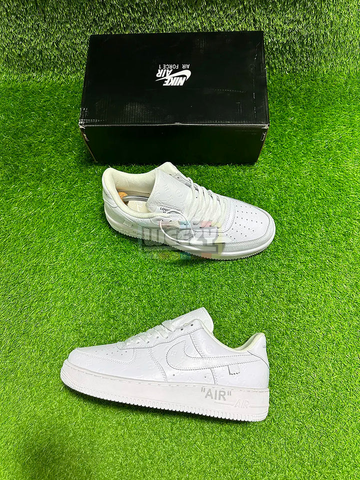 Air Force x LV (White/S) (Premium Quality) buy online Pakistan - Weeby Shoes