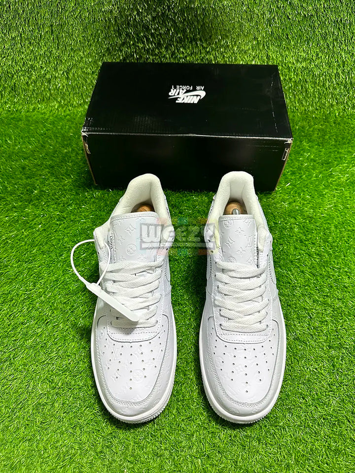 Air Force x LV (White/S) (Premium Quality) buy online Pakistan - Weeby Shoes