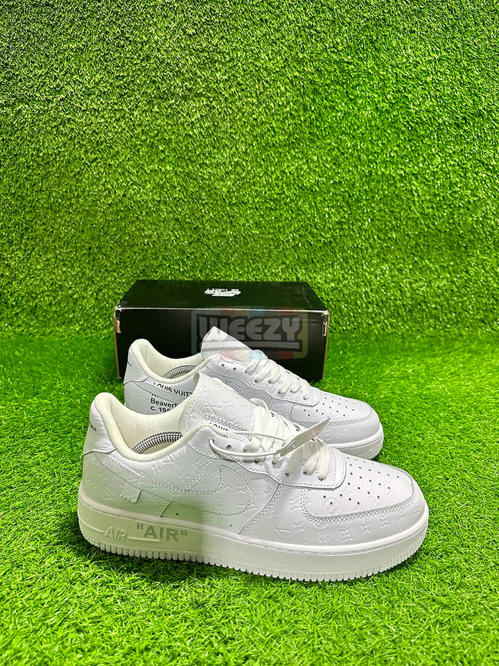 Air Force x LV (White/S) (Premium Quality) buy online Pakistan - Weeby Shoes