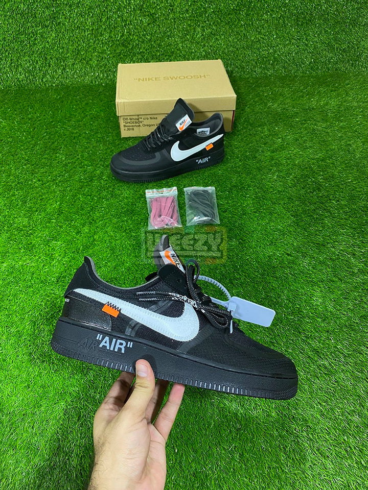 Air Force x Off white (Black) (Premium Quality) buy online Pakistan - Weeby Shoes