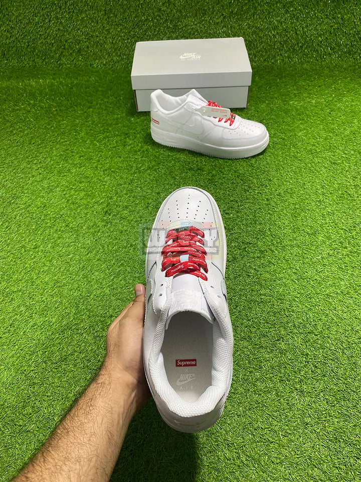 Air Force 1 x Supreme (White) (Premium Quality) buy online Pakistan - Weeby Shoes