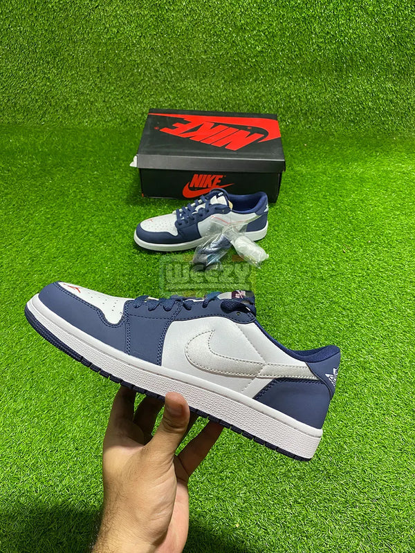 Air Jordan 1 (N Blue)(low) buy online Pakistan - Weeby Shoes