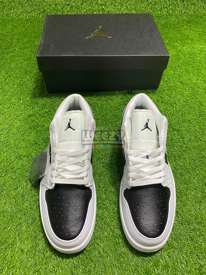 Air Jordan 1 (low) (W/Blk) buy online Pakistan - Weeby Shoes