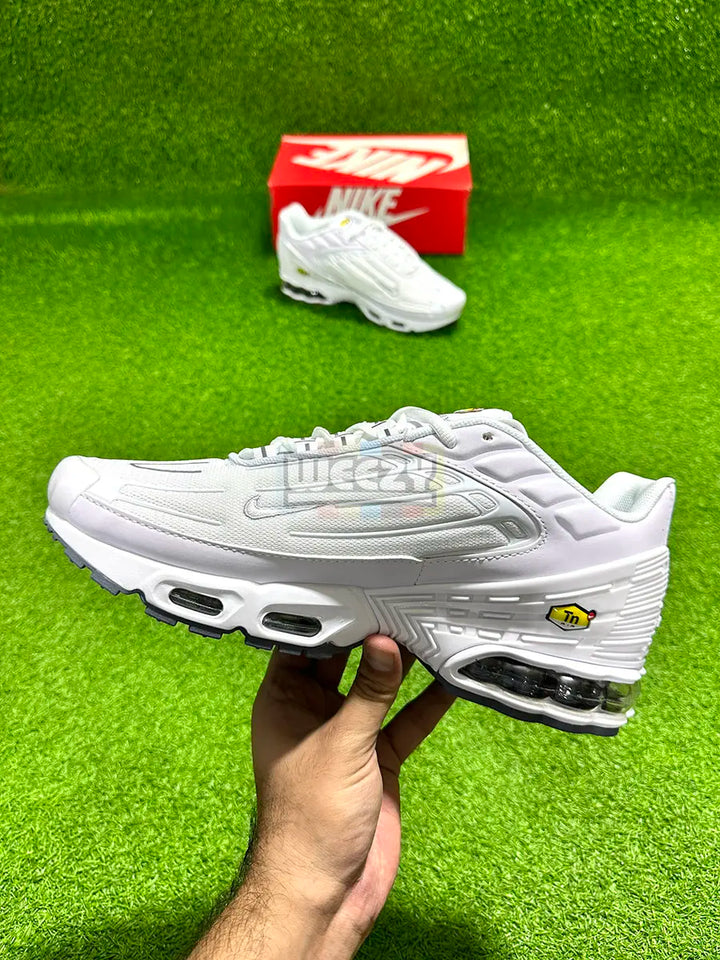 Air Max TN 3 Plus (Triple White) (Premium Batch) buy online Pakistan - Weeby Shoes