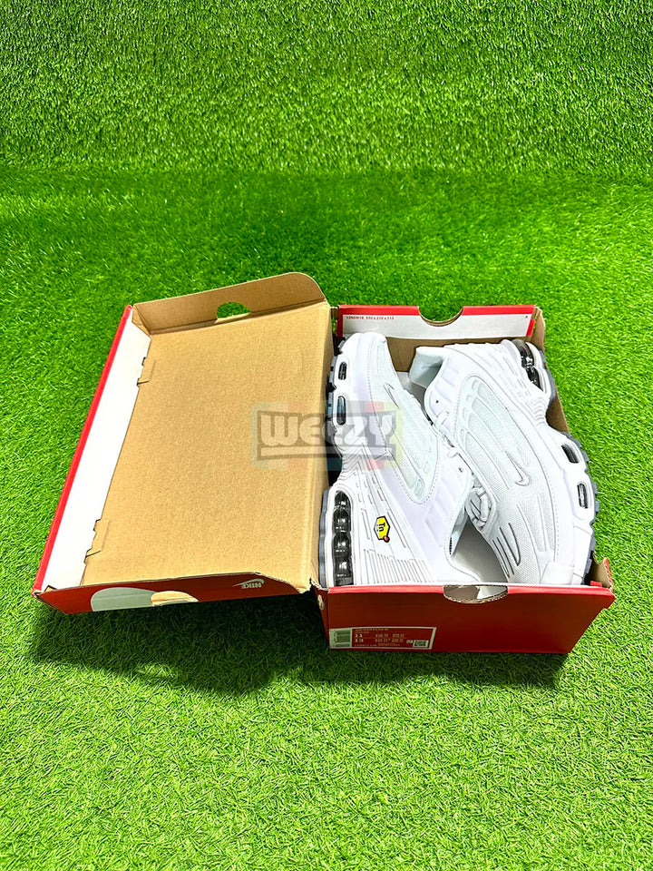 Air Max TN 3 Plus (Triple White) (Premium Batch) buy online Pakistan - Weeby Shoes