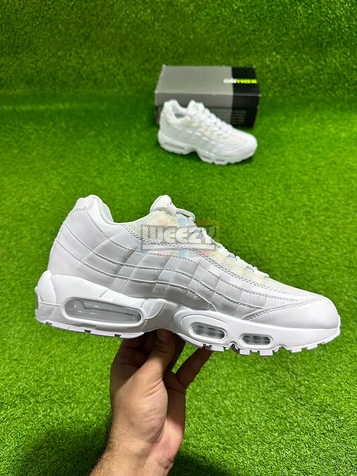 Air max 95 (Triple White) (Premium Batch) buy online Pakistan - Weeby Shoes