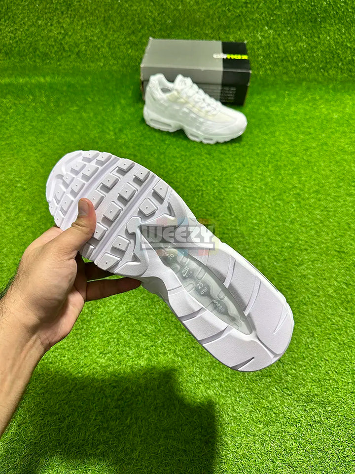 Air max 95 (Triple White) (Premium Batch) buy online Pakistan - Weeby Shoes