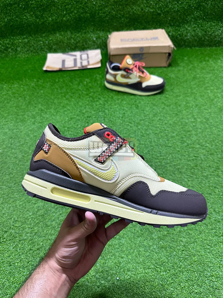 Airmax 1 x Travis Scott (Cactus Jack)(Premium Quality) buy online Pakistan - Weeby Shoes