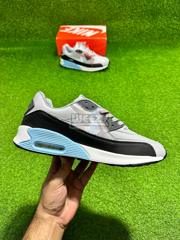 Airmax 90 (Gry/Blue) buy online Pakistan - Weeby Shoes