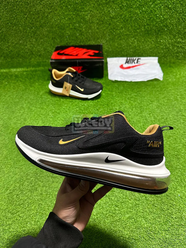 Airmax Runner (Blk/Gold) buy online Pakistan - Weeby Shoes