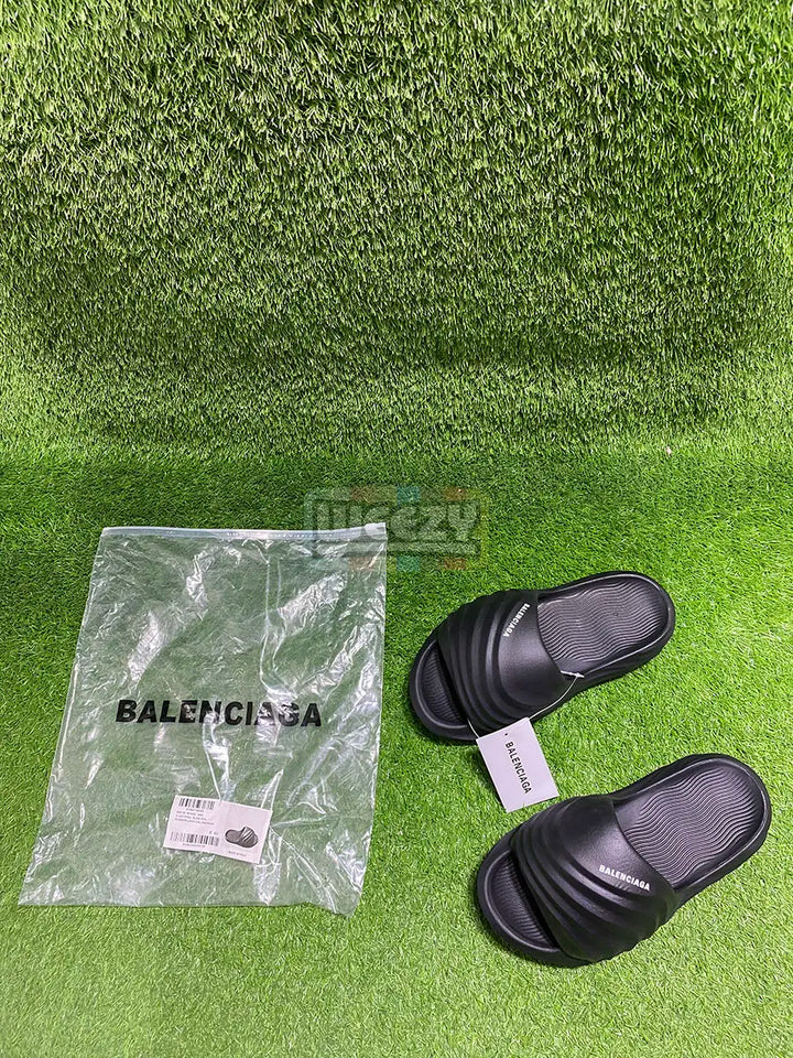 Balenciaga Slide (T Blk) (Premium Batch) buy online Pakistan - Weeby Shoes