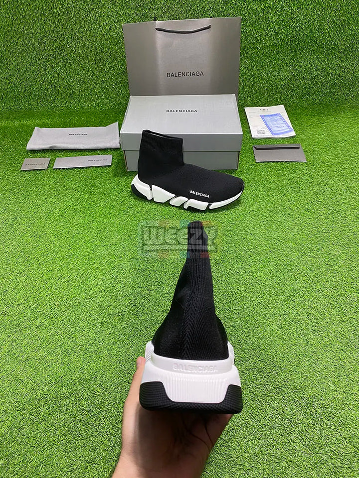 Balenciaga Speed Runner 2.0 (B/W) (Original Quality 1:1) buy online Pakistan - Weeby Shoes