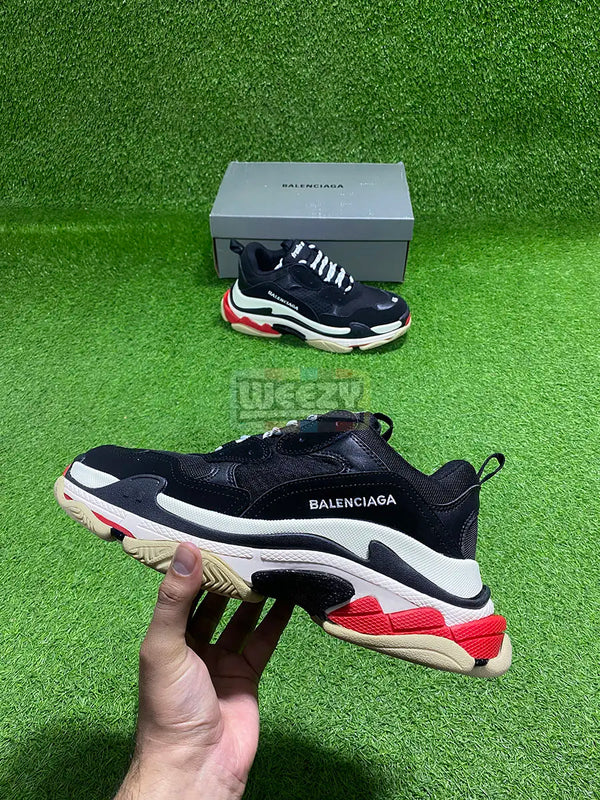 Balenciaga Triple S (Blk/W) (Premium Quality) buy online Pakistan - Weeby Shoes