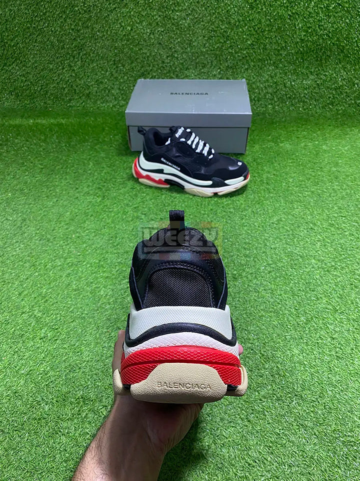 Balenciaga Triple S (Blk/W) (Premium Quality) buy online Pakistan - Weeby Shoes