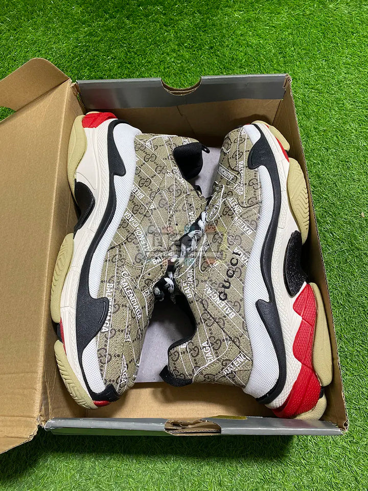 Balenciaga Triple S x Gucci (Premium Quality) buy online Pakistan - Weeby Shoes