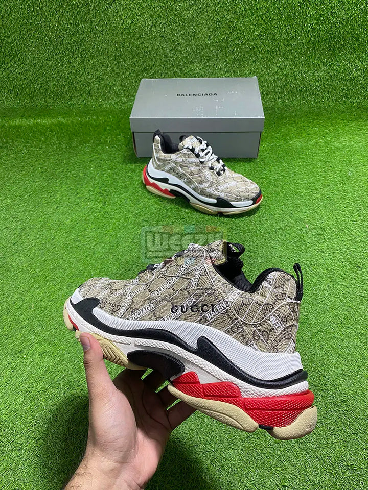 Balenciaga Triple S x Gucci (Premium Quality) buy online Pakistan - Weeby Shoes