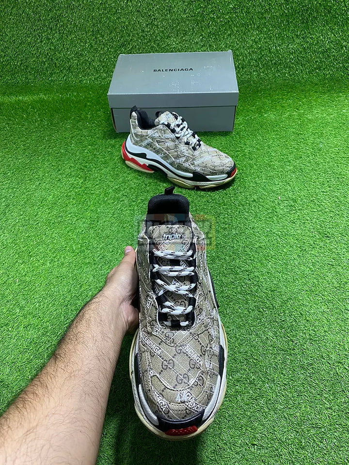 Balenciaga Triple S x Gucci (Premium Quality) buy online Pakistan - Weeby Shoes