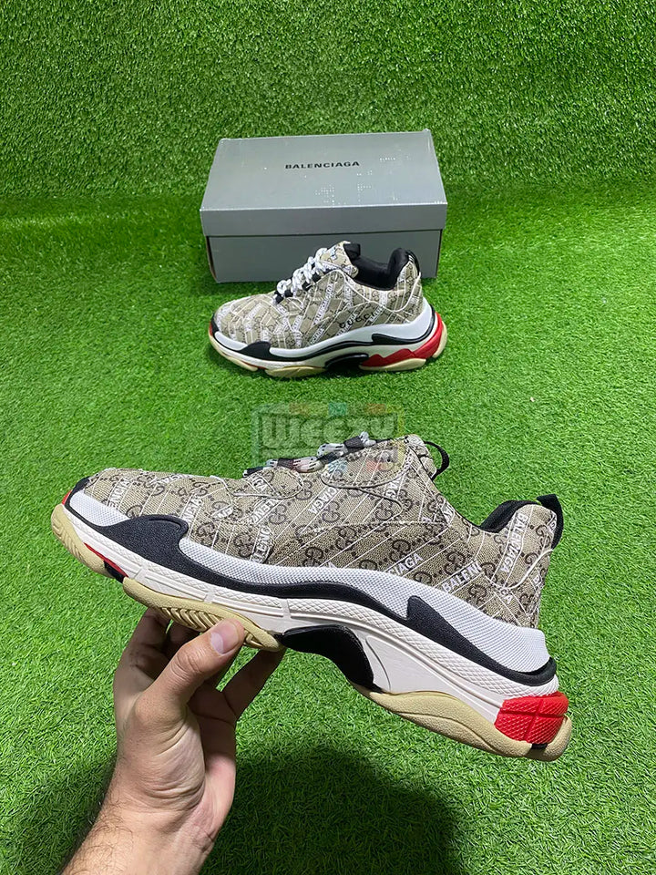 Balenciaga Triple S x Gucci (Premium Quality) buy online Pakistan - Weeby Shoes