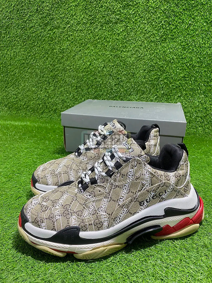 Balenciaga Triple S x Gucci (Premium Quality) buy online Pakistan - Weeby Shoes