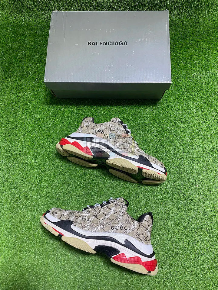 Balenciaga Triple S x Gucci (Premium Quality) buy online Pakistan - Weeby Shoes