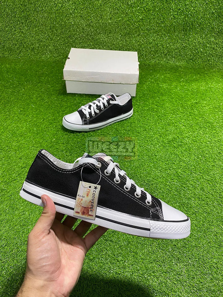 Converse Sneaker (Blk/W) (Low) buy online Pakistan - Weeby Shoes