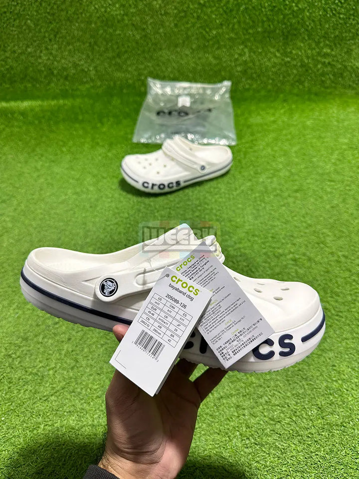 Crocs Bayaband Clogs (White) (Original Quality 1:1) buy online Pakistan - Weeby Shoes