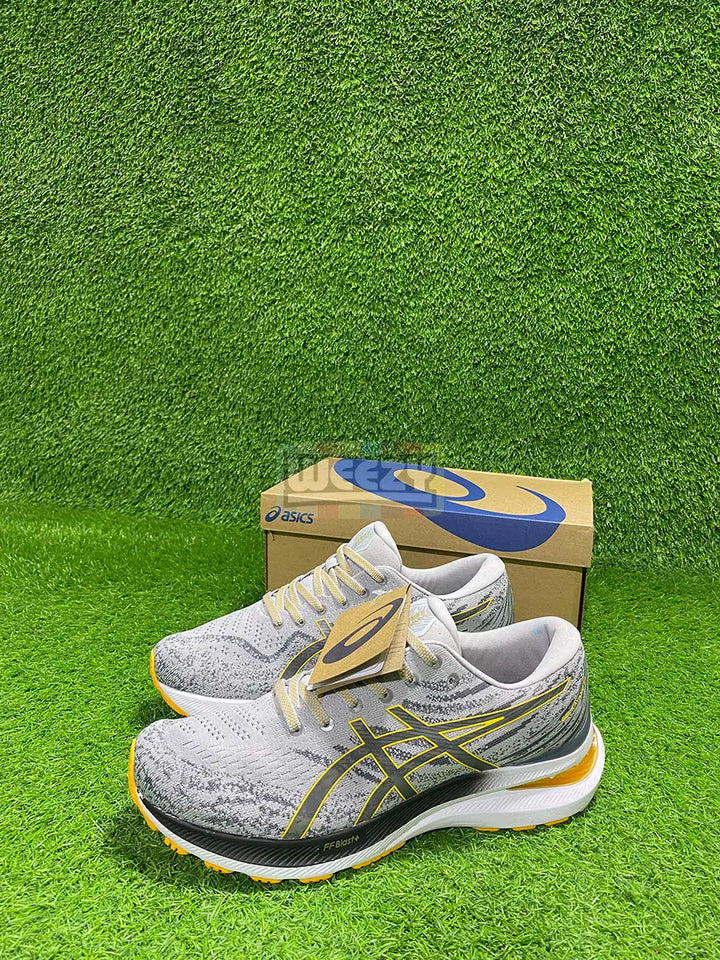 Gel-Kayano 29 (Grey/W/Yellow) (Original Quality 1:1) buy online Pakistan - Weeby Shoes