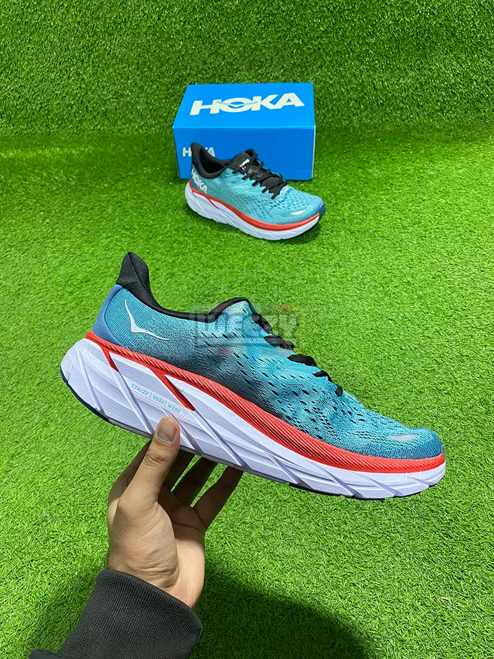 Hoka Clifton 9 (S Bl/R) buy online Pakistan - Weeby Shoes