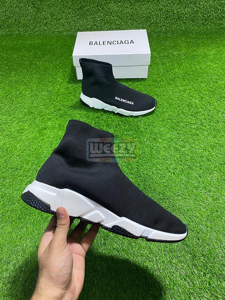 Balenciaga Speed Runner (B/W) buy online Pakistan - Weeby Shoes