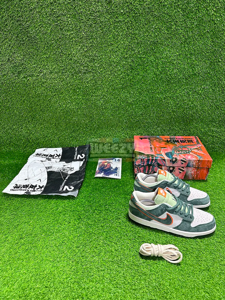 J1 (low) x Otomo Katsuhiro (Green) (Suede Edition) (Original Quality 1:1) buy online Pakistan - Weeby Shoes