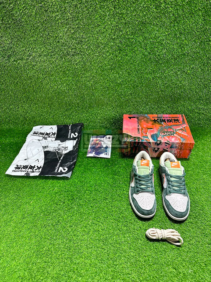 J1 (low) x Otomo Katsuhiro (Green) (Suede Edition) (Original Quality 1:1) buy online Pakistan - Weeby Shoes