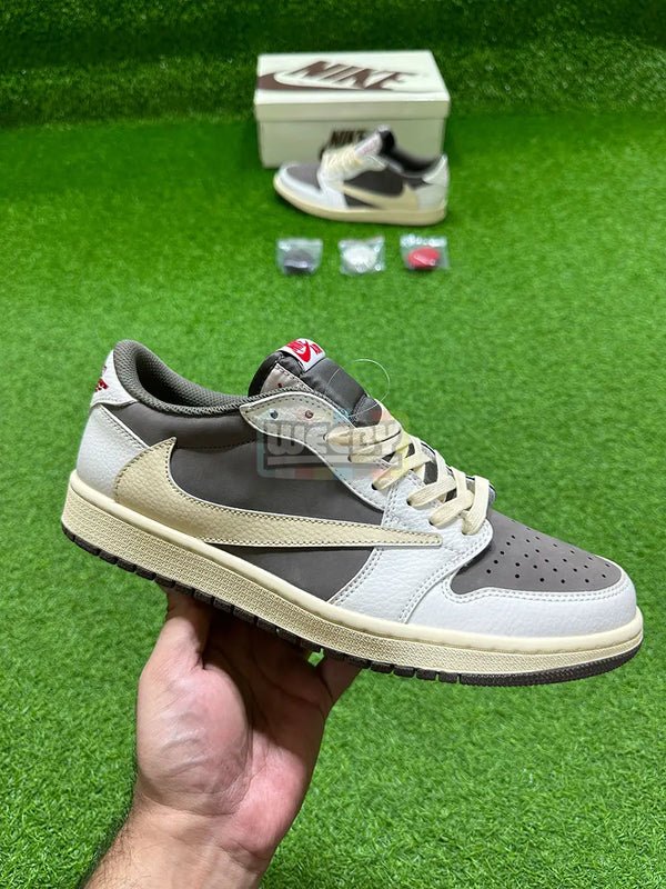 J1 x Travis Scott (Reverse Mocha) (Low)(Suede Edition) (Original Quality 1:1) buy online Pakistan - Weeby Shoes