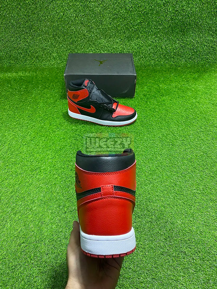 Jordan 1 (Bred) (Blk/Red) buy online Pakistan - Weeby Shoes