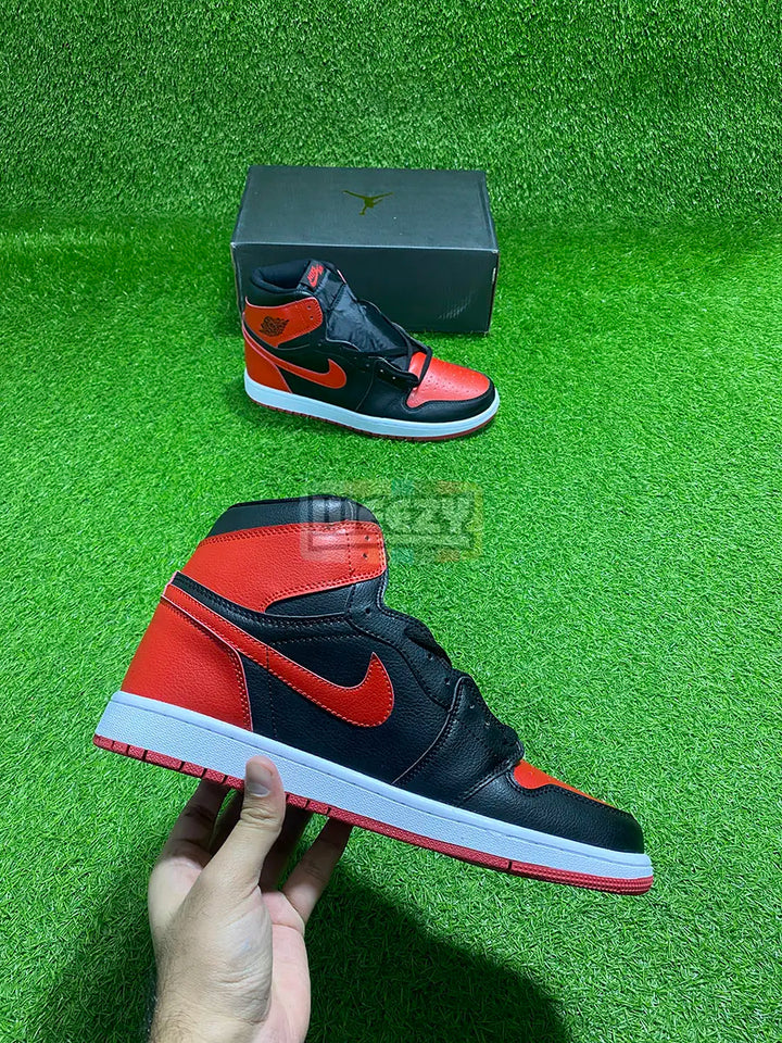 Jordan 1 (Bred) (Blk/Red) buy online Pakistan - Weeby Shoes