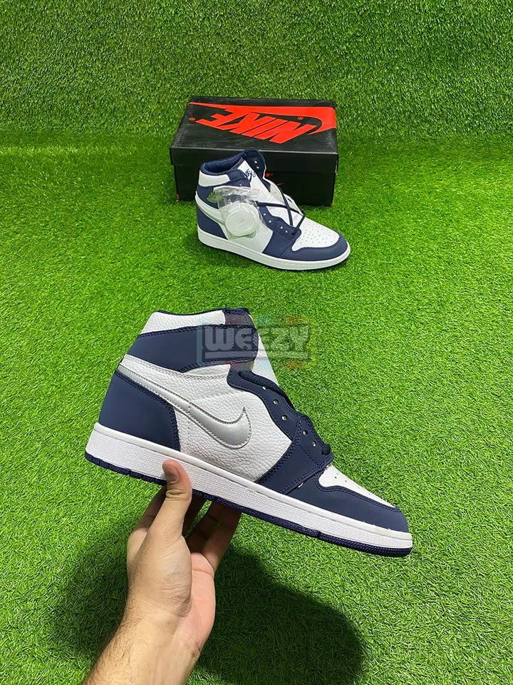 Jordan 1 (M Navy) (Premium Quality) buy online Pakistan - Weeby Shoes