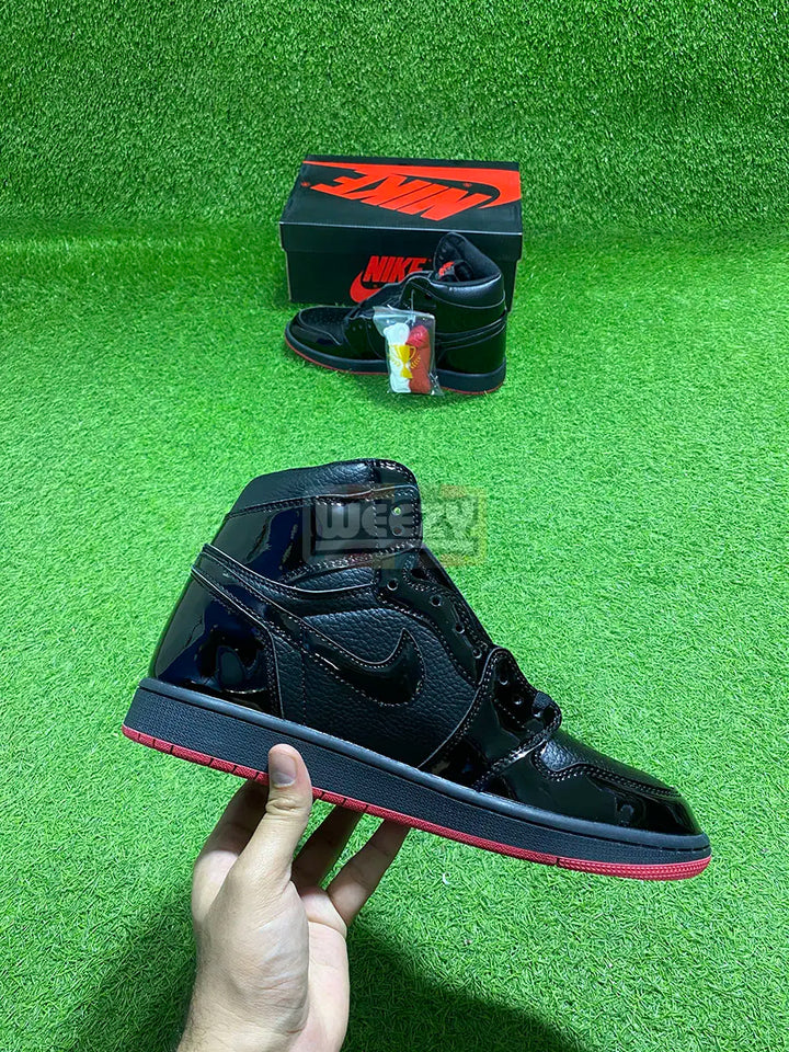 Jordan 1 (Patent Triple Blk) (Premium Quality) buy online Pakistan - Weeby Shoes