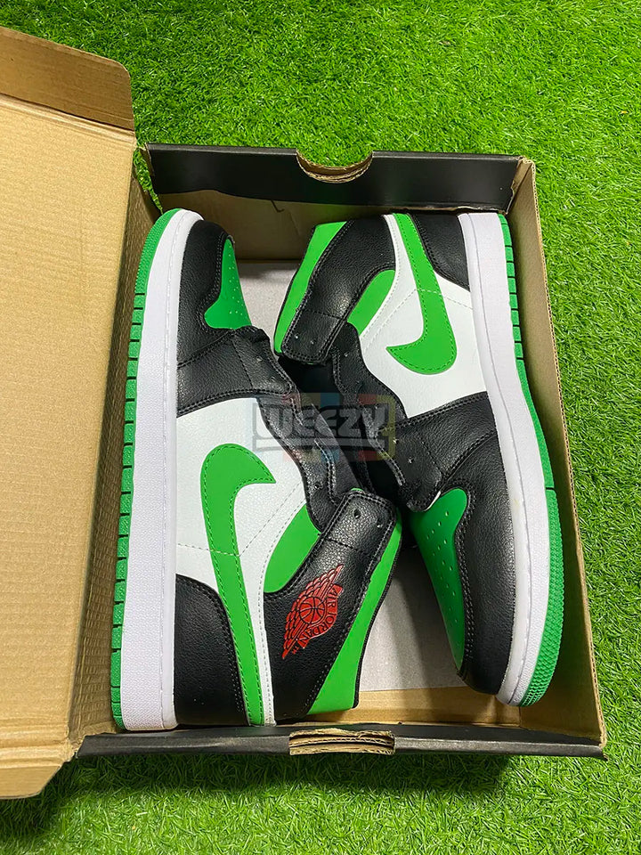 Jordan 1 (Pine Green) (Blk/Green) buy online Pakistan - Weeby Shoes