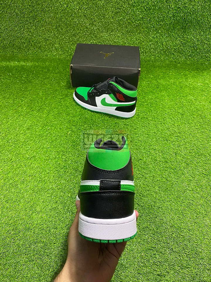 Jordan 1 (Pine Green) (Blk/Green) buy online Pakistan - Weeby Shoes