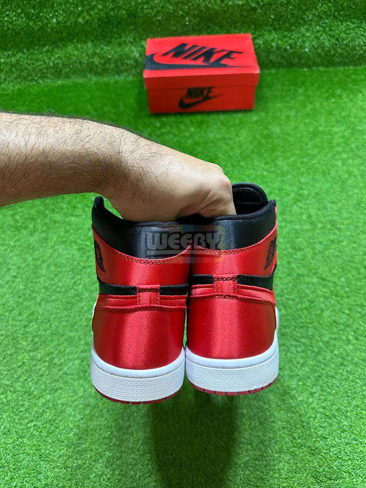 Jordan 1 (Satin Bred) (Original Quality 1:1) buy online Pakistan - Weeby Shoes