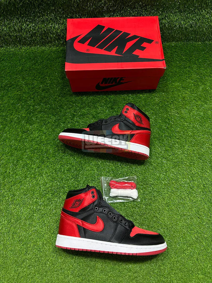 Jordan 1 (Satin Bred) (Original Quality 1:1) buy online Pakistan - Weeby Shoes